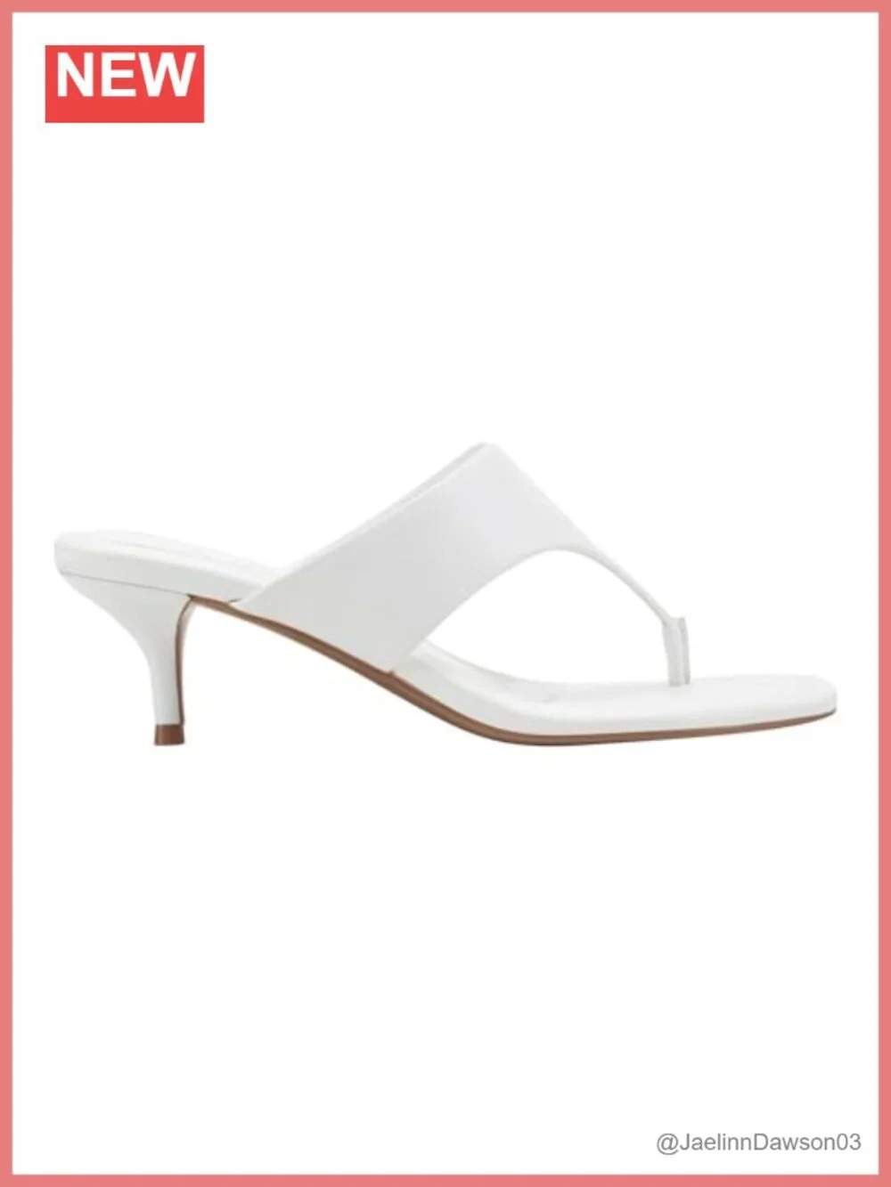 Marc Fisher Yael Kitten Heel Square Toe Sandals Faux Patent Leather